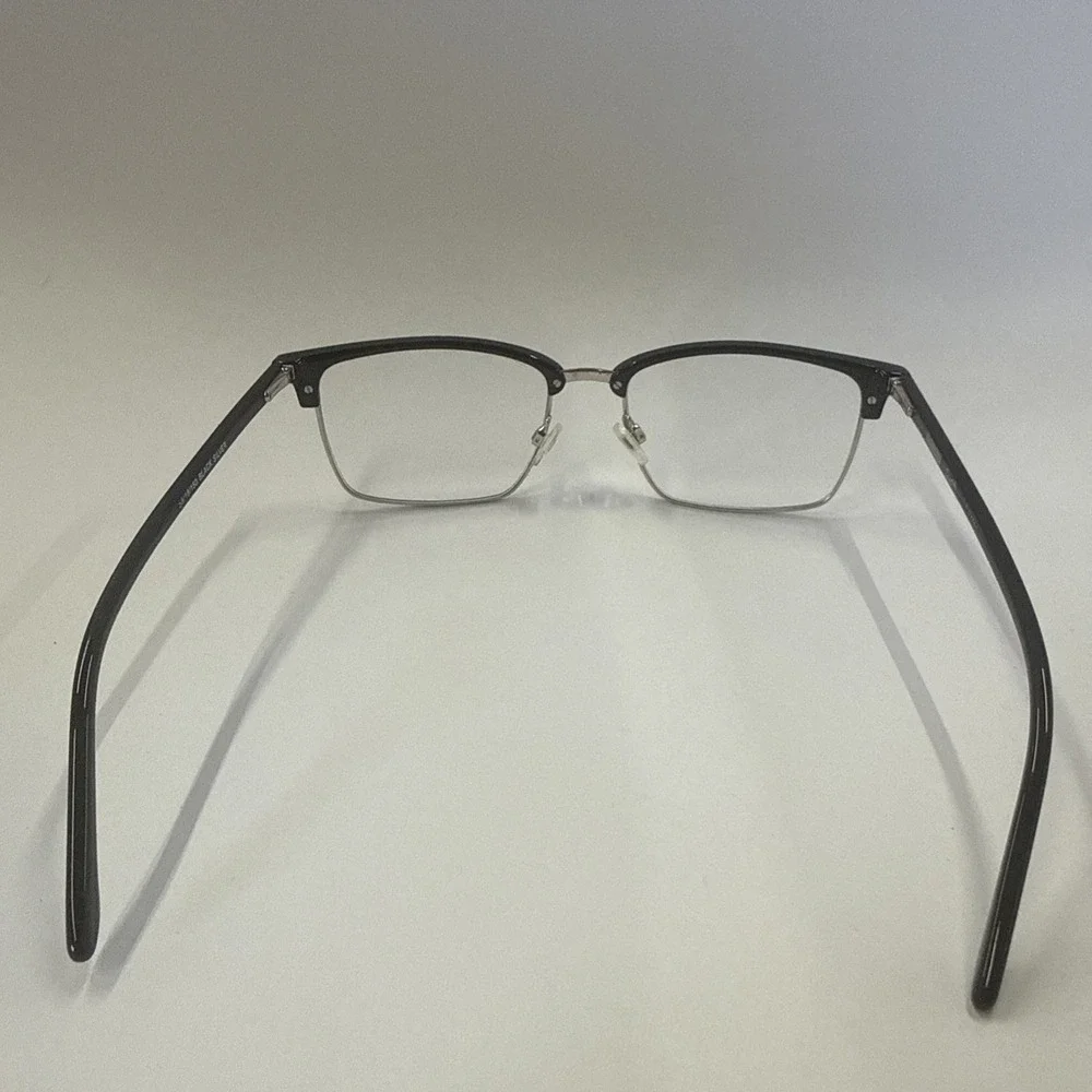 Ernest Hemingway Eyeglasses Browline 4629 Designer Frames Only Black 58/18/150
